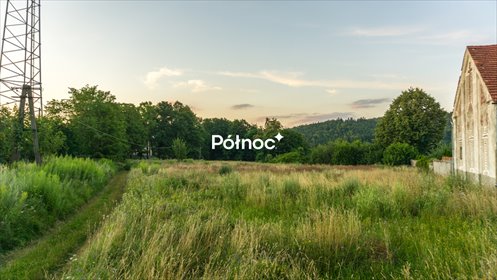Działka usługowa 2961 m² w Żelaznie (dojazd utwardzony) działka Żelazno