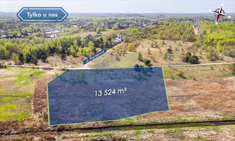 działka na sprzedaż 13524m2 działka Częstochowa, Kawodrza Górna, Pastelowa