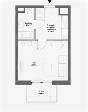 mieszkanie na sprzedaż 30m2 mieszkanie Warszawa, Włochy, Raków, Fajansowa