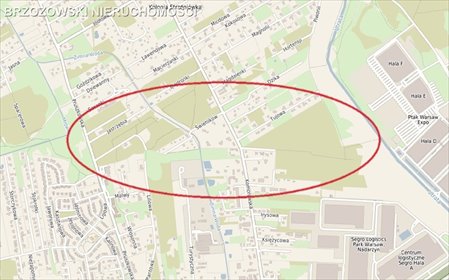 działka na sprzedaż 2050m2 działka Strzeniówka
