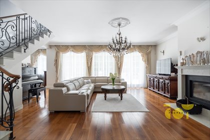 Na sprzedaż luksusowy dom 390 m² w Wesołej z ogrodem 3000 m² dom Warszawa, Wesoła Stara Miłosna, Zamienna