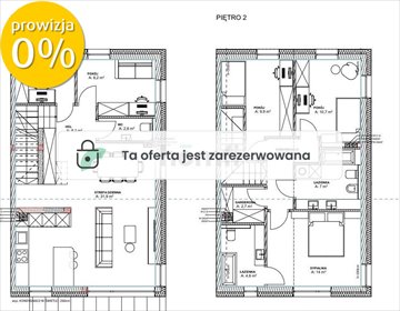 Dwupoziomowe 85 m² z ogrodem - kameralne osiedle mieszkanie Kraków, Osikowa