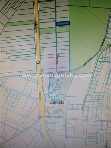Działka 4300 m² przy lesie, media, dobry dojazd - zapraszam działka Załuski, Wiejska