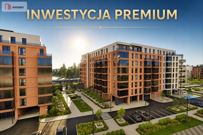 Nowoczesne 2 pokoje z widokiem na Motławę, balkon mieszkanie Gdańsk