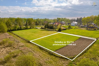 Działka 1500 m² pod dom dwulokalowy w Białołęce działka Warszawa, Białołęka Olesin, Stumilowy Las