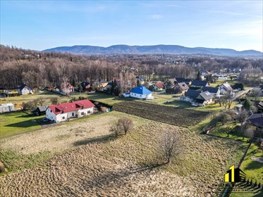 działka na sprzedaż 1189m2 działka Bielsko-Biała, Komorowice Krakowskie