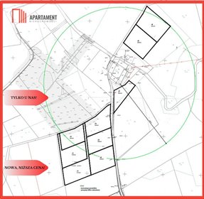 działka na sprzedaż 2819m2 działka Rogówek