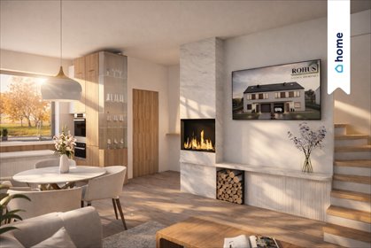 Do sprzedania nowoczesny bliźniak 119 m² z garażem i ogrodem dom Zawada, Luboszycka
