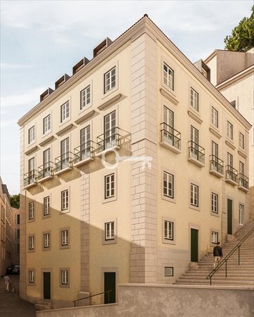 Na sprzedaż luksusowe mieszkanie 42 m² w sercu Lizbony mieszkanie Lizbona, Rossio