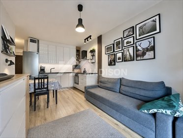 Przestronne 2-pokojowe mieszkanie z ogródkiem 34 m2 mieszkanie Warszawa, Białołęka, Daniszewska