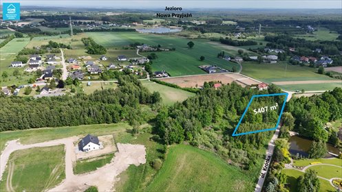 Działka 5400 m² z warunkami zabudowy - Przyjaźń działka Przyjaźń, Krótka