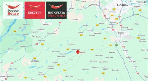 działka na sprzedaż 1311m2 działka Mierzeszyn, Polna