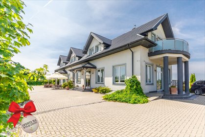 Hotel z restauracją i ogrodem, dochodowy (634 m²) dom Trojaczkowice