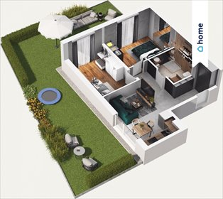 mieszkanie na sprzedaż 51m2 mieszkanie Kraków, Bronowice Wielkie, Bronowice Wielkie, Gabrieli Zapolskiej