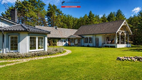 Urokliwe siedlisko w lesie, 220 m², prywatna działka dom Zielonowo
