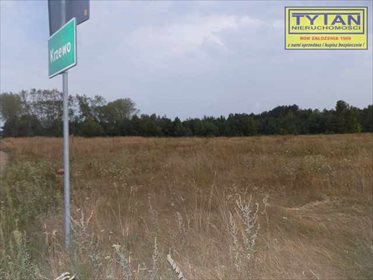 działka na sprzedaż 1120m2 działka Krzewo