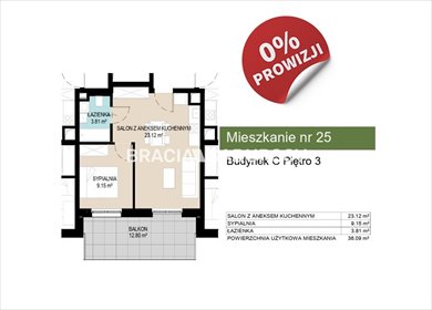 Mieszkanie dwupokojowe na sprzedaż Kraków, Wzgórza Krzesławickie, Wzgórza Krzesławickie, Kantrowicka 36m2 Foto 3