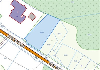 działka na sprzedaż 2391m2 działka Bojano, Bojano, Wybickiego