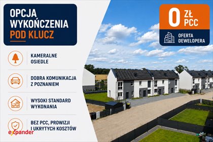 Dwupoziomowe 4-pokojowe mieszkanie z tarasem w Kostrzynie. dom Kostrzyn, Półwiejska