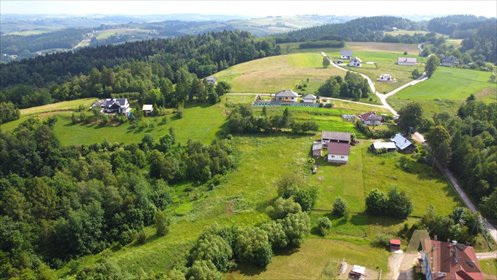 Działka budowlana 32 ar z widokiem na Beskid i Tatry działka Piątkowa