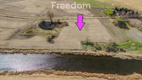 Działka rolna 4642 m² nad rzeką Stara Tuja - rekreacja i rolnictwo działka Stobiec