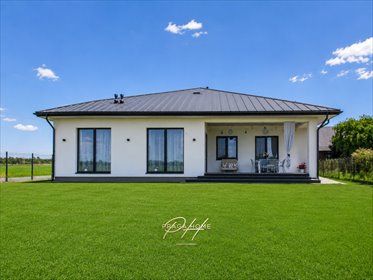 Zapraszam do obejrzenia nowoczesnego domu 170 m² z garażem i tarasem dom Glinianka, Wrzosowa