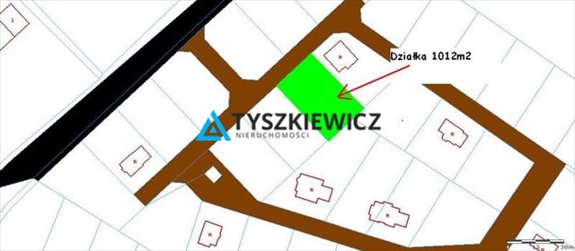 działka na sprzedaż 1012m2 działka Koleczkowo, Gwiezdna