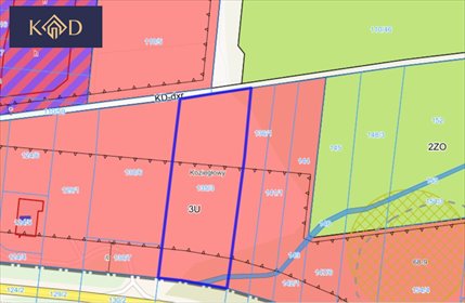 Działka inwestycyjna 5958 m² w Koziegłowach (blisko Poznania) działka Koziegłowy, Żołnierzy Niezłomnych