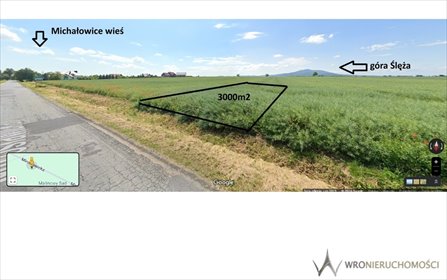działka na sprzedaż 3000m2 działka Michałowice