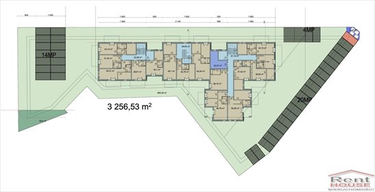 działka na sprzedaż 3263m2 działka Szczecin, Dąbie