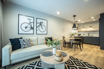 Nowoczesny 3-pokojowy apartament z pełnym wyposażeniem mieszkanie Łódź, Widzew, Jana Kilińskiego