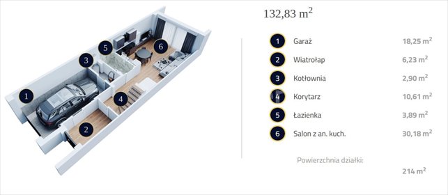 dom na sprzedaż 133m2 dom Straszyn, Zeusa
