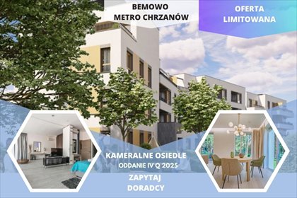 mieszkanie na sprzedaż 53m2 mieszkanie Warszawa, Bemowo Chrzanów, Lazurowa
