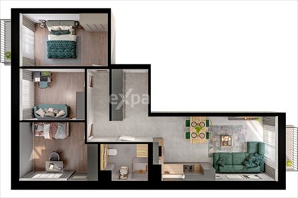 mieszkanie na sprzedaż 74m2 mieszkanie Poznań, Podolany, Jasielska