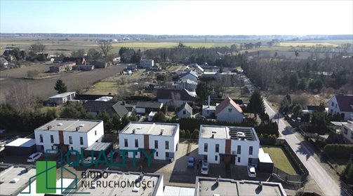 Dom bliźniak 103 m2 z ogródkiem i parkingiem dom Bogdanowo, Różana