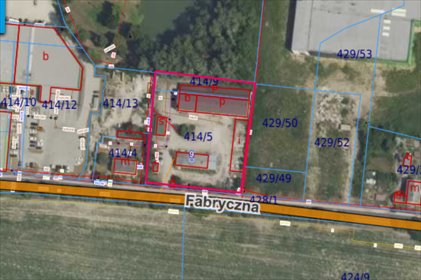 działka na sprzedaż 5505m2 działka Leszno, Fabryczna