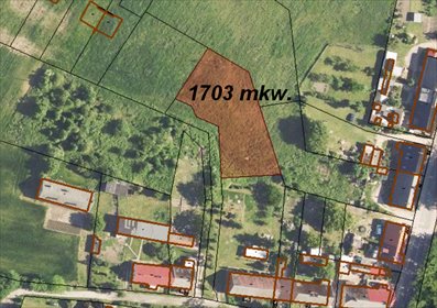 Sprzedam działkę 1703 m² z mediami w spokojnej okolicy działka Janczewo