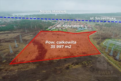 Kompleks działek Morzyczyn z mediami i możliwością farmy fotowoltaicznej działka Morzyczyn
