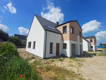 Do sprzedania nowoczesny bliźniak 117 m² w Łapinie Kartuskim dom Łapino Kartuskie, Krokusowa