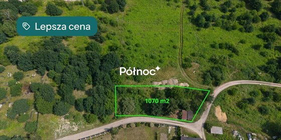 Działka 1070 m² z funkcją mieszkaniowo-usługową działka Zgorzelec, Migdałowa