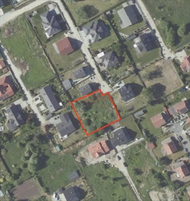 działka na sprzedaż 1016m2 działka Dobrzykowice, Azaliowa