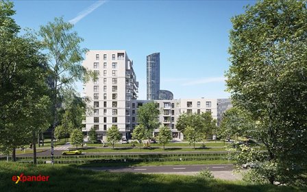 Nowoczesna kawalerka 27m2 z balkonem - Krzyki mieszkanie Wrocław, Powstańców Śląskich, Pabianicka