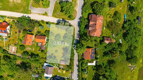 działka na sprzedaż 923m2 działka Jary