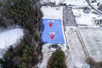 działka na sprzedaż 1399m2 działka Kamionna