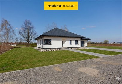 Dom z kominkiem i pompą ciepła, 147 m², garaż, ogród dom Karolino