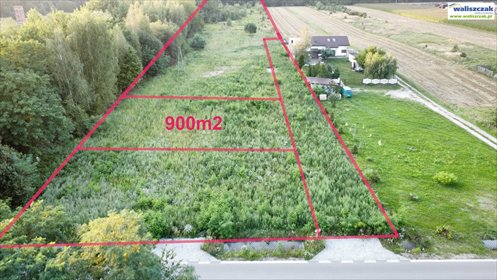 Działka 900 m² w Owczarach - media w ulicy działka Owczary