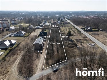 działka na sprzedaż 3461m2 działka Radom, Wośniki, Skrajna