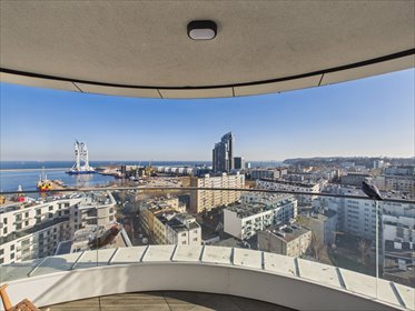 Ekskluzywny apartament z tarasem i widokiem na Zatokę Gdańską polecam mieszkanie Gdynia, św. Piotra