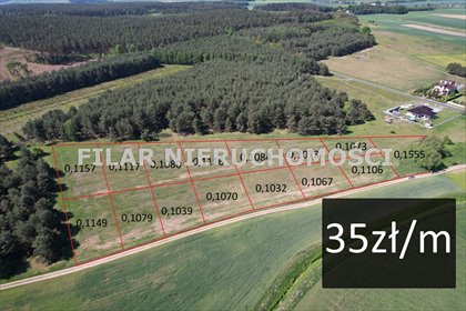 Działki budowlane w Naroczycach, las, spokojna okolica działka Naroczyce
