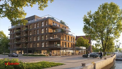 Przestronny apartament 4 pok. z tarasem nad Motławą polecam mieszkanie Gdańsk, Śródmieście, Wiosny Ludów